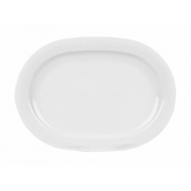 Noritake Platón Ovalado Arctic White Blanco - Envío Gratuito