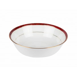 Noritake Ensaladera Redonda Marble Blanco - Envío Gratuito