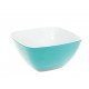 Haus Bowl Cuadrado Doble Fondo 1 Turquesa H 27 FL064 07 - Envío Gratuito