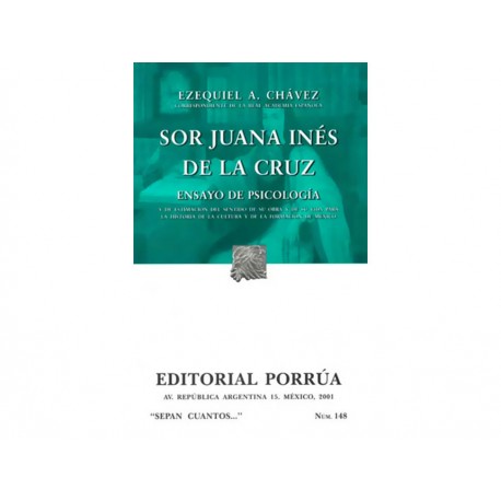 Sor Juana Inés de la Cruz Ensayo de Psicología - Envío Gratuito