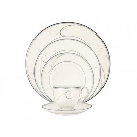 Noritake Vajilla Platinum Wave 96 piezas - Envío Gratuito