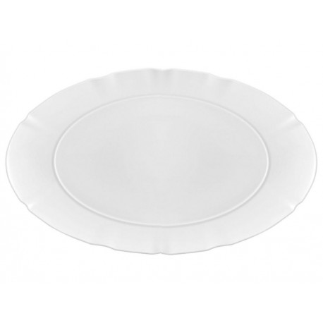 Platón extra grande Vista Alegre blanco - Envío Gratuito