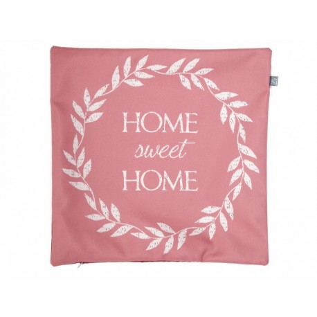 Funda para cojín Home Sweet Home Sweet Home rosa - Envío Gratuito