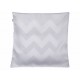 Funda para cojín Home Sweet Home Chevron gris - Envío Gratuito