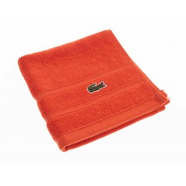 Lacoste Toalla Facial Croc Naranja - Envío Gratuito