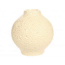 Haus Deko Florero Redondo Beige - Envío Gratuito