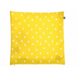 Funda de cojín Home Sweet Home Dots amarilla - Envío Gratuito