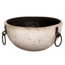 Dkomania Maceta Redonda Esfera Café - Envío Gratuito