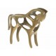 Figura decorativa caballo Kostlich bronce - Envío Gratuito