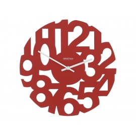 Decoregalo Reloj de Pared Trendy Rojo W492 RED - Envío Gratuito