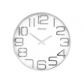 Decorregalo Reloj de Pared Relieve Blanco - Envío Gratuito