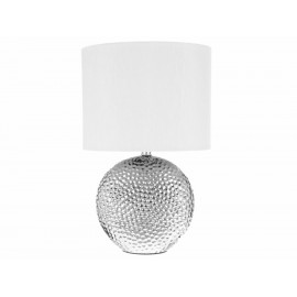 Peter Lampara de Mesa Clásica Pewter - Envío Gratuito