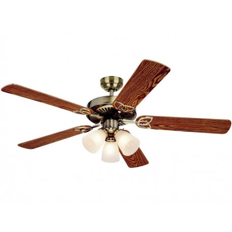 Ventilador de techo Westinghouse 5G52ABP/78042 bronce - Envío Gratuito