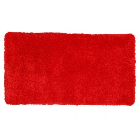 Soft Pie de Cama Shaggy 60 x 110 Rojo - Envío Gratuito