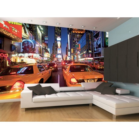 New York B-006 Foto Mural Decorativo Multicolor - Envío Gratuito