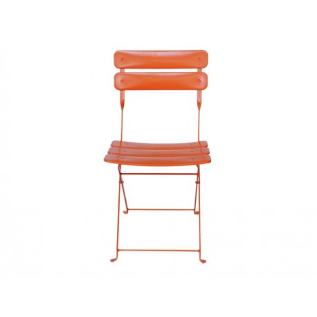 Silla sin Brazos Trendy Topsun Vegas naranja - Envío Gratuito