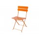 Silla sin Brazos Trendy Topsun Vegas naranja - Envío Gratuito