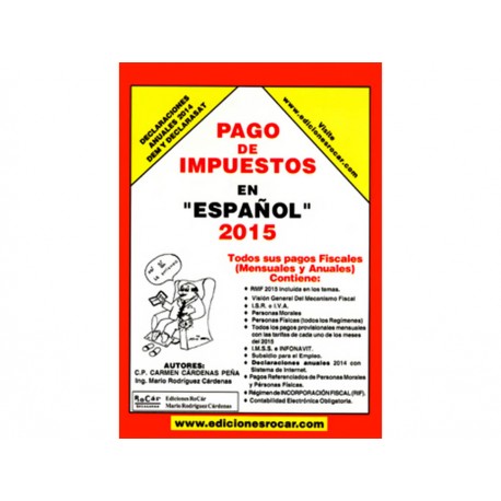 Pago de Impuestos en Español 2015 - Envío Gratuito