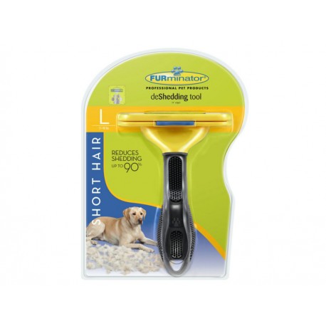 Deslanador grande para perros Furminator amarillo - Envío Gratuito