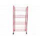 Carrito multiusos Metaltex rojo - Envío Gratuito