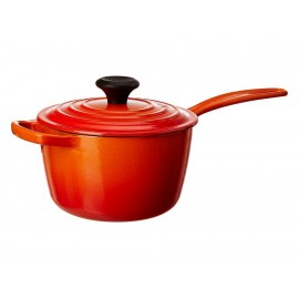 Le Creuset Cazo con Tapa Insignia 16 cm Naranja Flame - Envío Gratuito