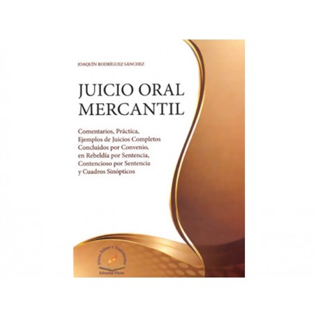 Juicio Oral Mercantil - Envío Gratuito