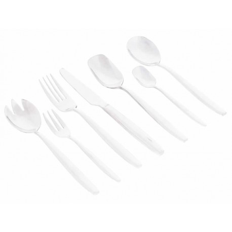 R Bratfford Set de Cubiertos Qubo 42 Piezas Plata - Envío Gratuito