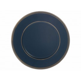 Crown Baccara Plato Redondo Azul - Envío Gratuito