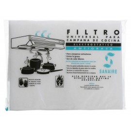 Filtro antigrasa Sanaire blanco - Envío Gratuito