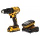 Juego de taladro Dewalt DCD777D2 B3 amarillo - Envío Gratuito