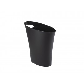 Umbra Bote para Basura Negro Skinny - Envío Gratuito