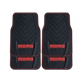 Momo Tapete MUCM024BR Negro con Rojo - Envío Gratuito