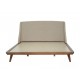 Cama King Size Setohe Ambrogio beige - Envío Gratuito