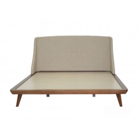 Cama King Size Setohe Ambrogio beige - Envío Gratuito