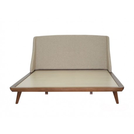 Cama King Size Setohe Ambrogio beige - Envío Gratuito