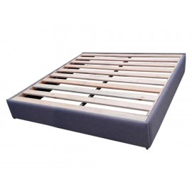 Base Queen Size Home by Ambienta Hampton gris - Envío Gratuito