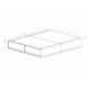 Base con Dos Cajones Queen Size Dixy Baxter café - Envío Gratuito