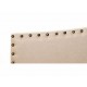 Cabecera king size Acor Eliot beige - Envío Gratuito