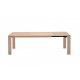 Mesa con extensión Calligaris Sigma natural - Envío Gratuito