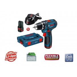 Taladro atornillador Bosch 06018681G3 azul - Envío Gratuito