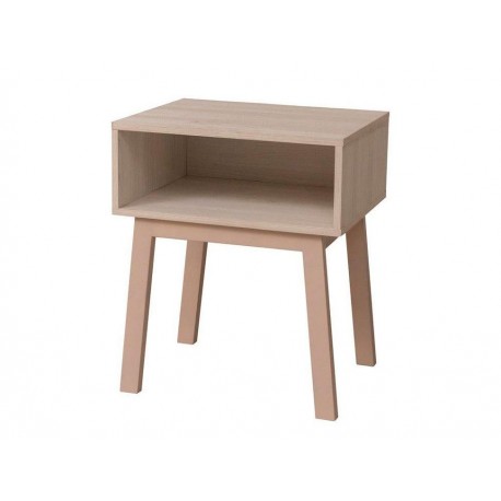 Mesa Lateral Yurena Beige Trendy - Envío Gratuito