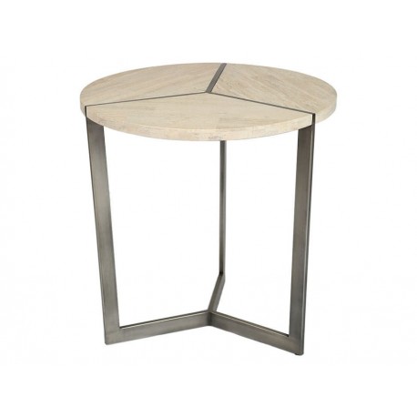 Mesa lateral Ekh Furniture Pietra beige - Envío Gratuito