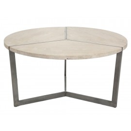 Mesa de centro Ekh Furniture Pietra beige - Envío Gratuito