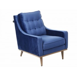 Sillón Boal Elko Contemporáneo azul - Envío Gratuito