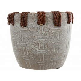 Maceta chica Doan CRP16318-3R café - Envío Gratuito