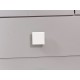 Ropero Gova Oxford blanco - Envío Gratuito