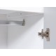 Ropero Gova Oxford blanco - Envío Gratuito