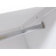 Ropero Gova Oxford blanco - Envío Gratuito