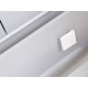 Ropero Gova Oxford blanco - Envío Gratuito