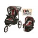 Graco Jogging Fast Action Carriola Roja - Envío Gratuito